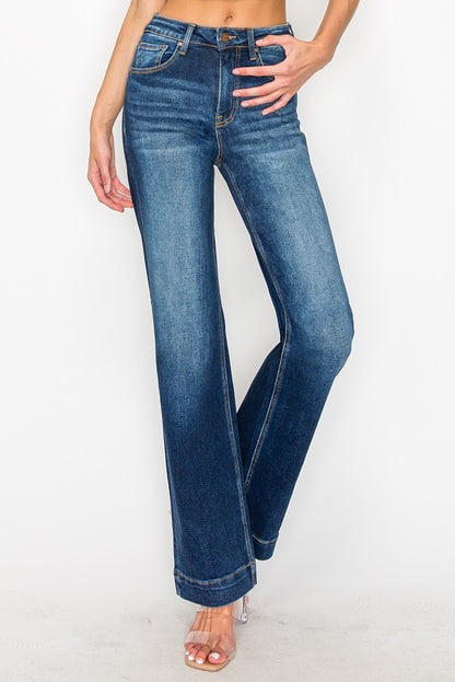 RISEN JEANS HIGH RISE STRAIGHT JEANS (PREORDER)