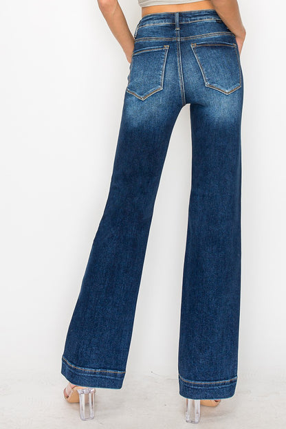 RISEN JEANS HIGH RISE STRAIGHT JEANS (PREORDER)