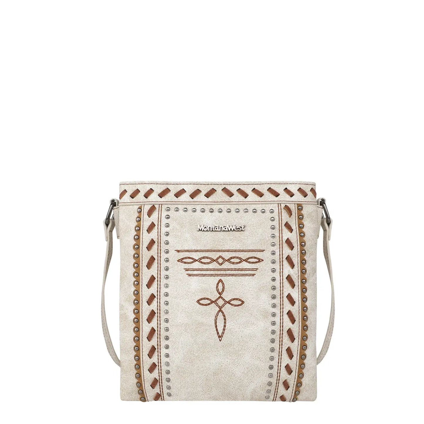 Montana West Embroidered Stitch Crossbody